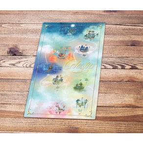 셀레스티아 보드게임 매트 Celestia playmat 패드, 셀레스티아 매트 100x60, 1개