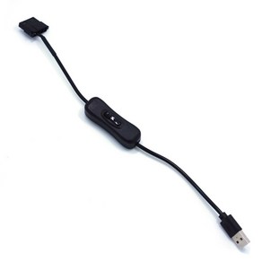 케이스 팬 커넥터용 USB-3/4-Pin 5V PWM CPU USB-3Pin/4Pin(ON/Off To), 1개