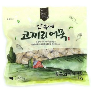 황금 꽈배기 어묵 1kg, 1개