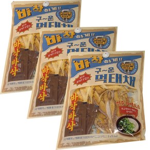 바삭하게 구운 먹태채, 3개, 120g