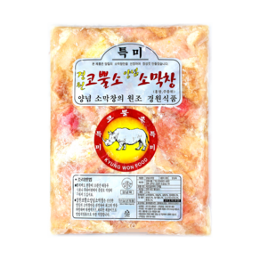 경원 코뿔소 양념 소막창 2Kg, 1개