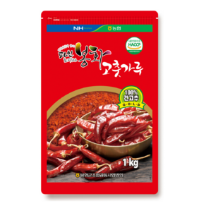 [ 2024 햇 고춧가루 ] 봉화농협 2024년산 파인토피아봉화고춧가루 골드 보통맛/ 매운맛 맛 필수, 1kg, 1개
