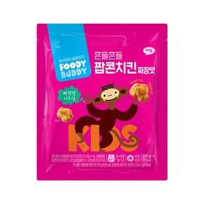 푸디버디 흔들흔들 팝콘치킨 짜장맛 207g, 1개