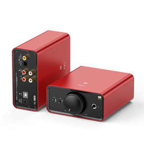 FiiO K5 Po ESS ES9038Q2M 768K/32 비트 DSD 디코딩 데스크탑 DAC 앰프 가정 컴퓨터용, [05] Red US Plug