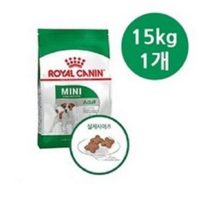 로얄캐닌 대용량 미니어덜트15kg 로얄캐닌미니어덜트15kg, 15kg, 1개