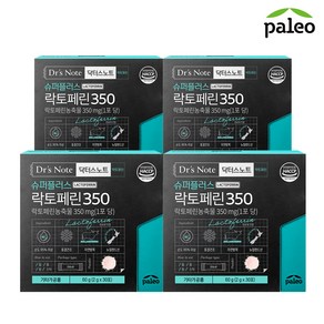 팔레오 닥터스노트 락토페린, 60g, 4개