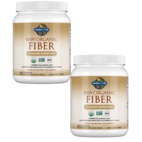[Gaden of Life] 가든오브라이프 로우 오가닉 화이버 식이섬유 803g(1lb) 2 SET, 2개