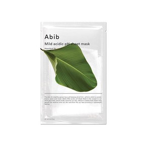 Abib 약산성 pH 시트 마스크 삼백초 핏 30ml 10매입 아비브 한국화장품 스킨케어 마스크 팩 민감성 피부 보습