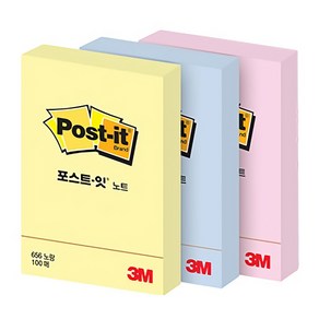 3M 포스트잇 656 스탠다드노트 접착메모지 점착 노트