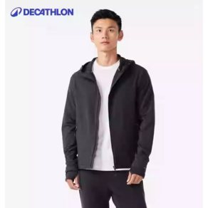DECATHLON 데카트론 와플 기모 안감 가을 보온 방풍 기모 트레이닝 남성 런닝 집업