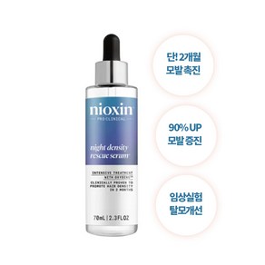 니옥신 나이트 덴시티 레스큐 세럼 70ml 탈모 두피 스칼프, 1개