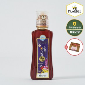 [프레비] ﻿한국양봉농협 안심 천연벌꿀 튜브 야생화꿀 500g, 1개