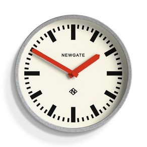 뉴게이트 벽시계 클락 NEWGATE The Luggage 8색, Red, Red