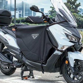 오토바이 무릎담요 방한 워머 T100 PCX NMAX XMAX E200, T100Po신형 (전면이 평평한 스쿠터용)