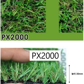 마루모리 PX2000K 인조잔디 폭200x100cm 1m단위, 1개