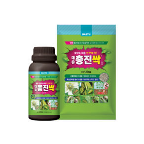 대유 총진싹 1.5kg 총채 진딧물 바이러스 친환경 1개