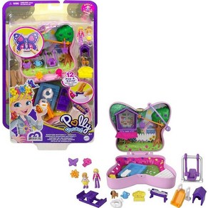 Polly Pocket 버터플라이 백야드 장난감 세트