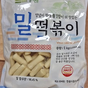 5분마켓 한봄 밀떡볶이 밀떡 1KG, 1개