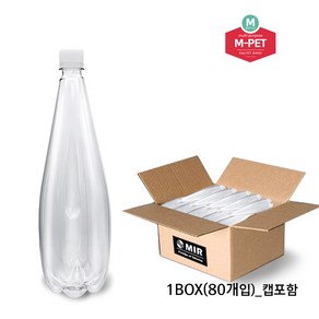 효소탄 페트병, 1000ml, 80개