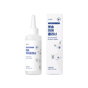 브이랩 뽀송 귀청소 이어클리너, 1개, 120ml