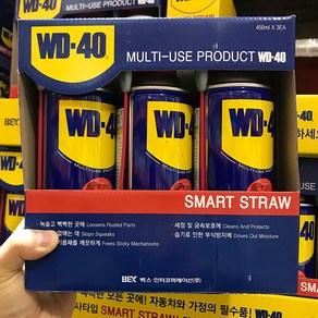 WD40 녹제거제 윤활유 방청제 450ml x 3개, 1세트