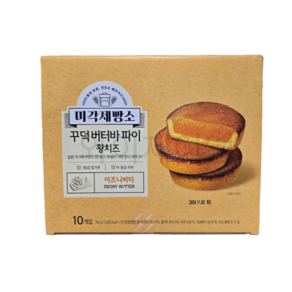 코스트코 미각 제빵소 꾸덕 황치즈 버터바파이, 75g, 10개