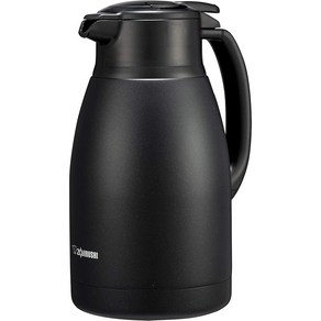 조지루시 보온병(ZOJIRUSHI) 스테인리스 포트 1.5L 매트 블랙 SH-HC15-BM, 1개, 상세페이지 참조, 980ml