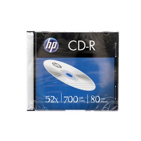 공 CD 씨디 CD-R 1장 700MB 52배속 개별케이스, 1개