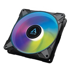 ARCTIC P14 PWM PST ARGB PC 팬 140mm 케이스 정압에 최적화 세미 패시브 200–1900 RPM0 RPM 5 5V 3핀 LED 싱글 블랙, black, P14 PWM PST A-RGB, Single, 1개, 검은색