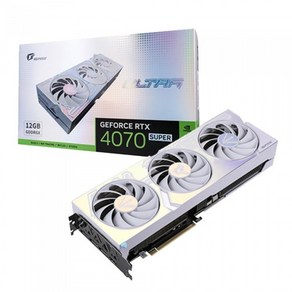 컬러풀 COLORFUL iGame 지포스 RTX 4070 SUPER ULTRA OC D6X 12GB White 웨이코스, 4070 SUPER ULTRA OC D6X 12GB W