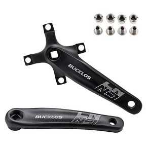 BUCKLOS 2*10 속도 자전거 크랭크셋 104/64BCD 더블 스피드 MTB 크랭크셋 초경량 스퀘어 홀 크랭크 26T 38T 자전거 체인링, [02] cank, 1개