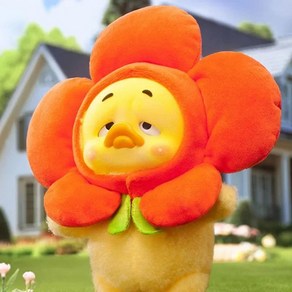 세대 귀여운 오리 블라인드 박스 미스터리 액션 피규어 애니메이션, 1개, 8.Give U Flowe Duck