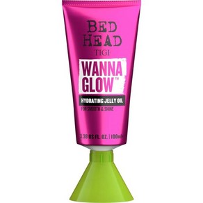 윤기있고 매끄러운 머릿결을 위한 TIGI Wanna Glow 모이스처라이징 젤리 오일 베드헤드 100 ml, 1개