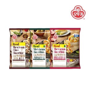 [오뚜기] 리얼멕시칸브리또 500g(125gx4) 3개골라담기, 02_브리또 치폴레살사치킨 500g x 3개(품절), 3개, 500g