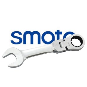 [SMATO]스마토 라쳇콤비렌치-플렉시블 스터비 8mm 9mm 10mm 11mm 12mm 13mm 14mm 15mm 16mm 17mm 18mm 19mm, 1개