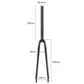 자전거 포크 초경량 전면 전체 탄소 섬유 도로 700C 사이클링 고정 기어 25.4/28.6mm