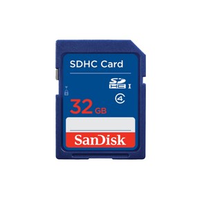 샌디스크 SD카드 SDHC 32GB 클래식4 SDSDB-032G-B35, 1개