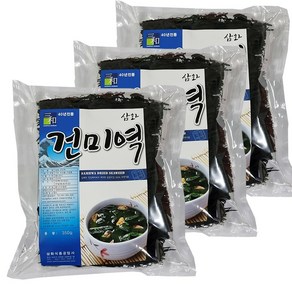 [삼화해조류] 완도 햇 산모미역 350g 2봉 3봉 4봉 최상품 선물용 특산품, 2개