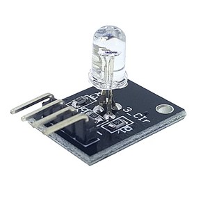 아두이노 RGB LED 5mm 모듈 HS-RGB-MODULE