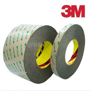 3M 9495LE 300LSE 양면테이프 기장55M, 1개, 20mm