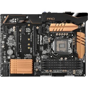 ASRock Z170 PRO4 마더보드 인텔 Z170 1151 DDR4 64GB 지지대 i5-7500 6700 6100 7400 G4560 CPU 울트라 M.2 ATX