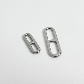 P106 써지컬 펜던트 알약 모양 링 타원 팔찌 목걸이 만들기 참 소자 6x18mm 대자 8x25mm (1개)