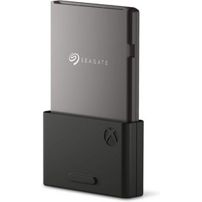 Seagate 스토리지 확장 카드 2TB 솔리드 스테이트 드라이브 Xbox 시리즈 X|S용 NVMe SSD 빠른 재개 플러그 앤 플레이 라이센스 부여 STJR2000400 블랙