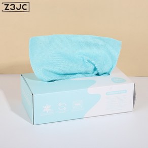 Z3JC 극세사 뽑아쓰는 빨아쓰는 일회용 행주 20x20cm 20매, 3개