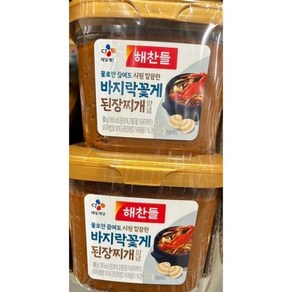 그대로 끊여먹는 된장찌개 양념 900GX2입, 900g, 2개