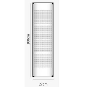 뽀마 스탠드형에어컨 바람막이 화이트, 1개