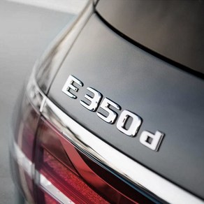 벤츠 레터링 엠블럼 트렁크 E350d, 24. E350d