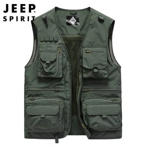 JEEP SPIRIT 정품 낚시 조끼 등산 작업 조끼 MJ0163/AL6499