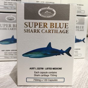 Natures Top Super Blue Shark Cartilage 750mg 120Cap 네이쳐스 탑 슈퍼 블루 상어연골 750mg 120정 1팩