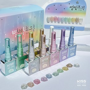 [오늘출발] 키스뉴욕 별빛조각 글리터젤 영롱한컬러, 1개, 10g, KG874K 틸스타